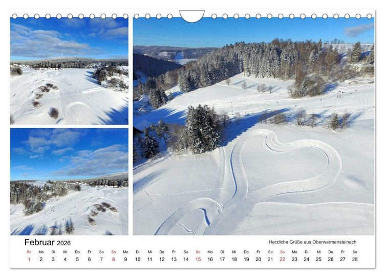 Produktbild: Luftaufnahmen rund um den Ochsenkopf (Wandkalender 2026 DIN A4 quer), CALVENDO Monatskalender
