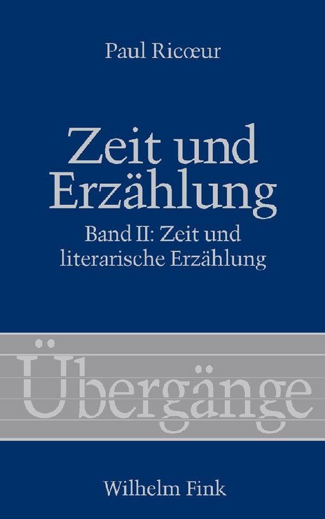 Produktbild: Zeit und Erz&auml;hlung