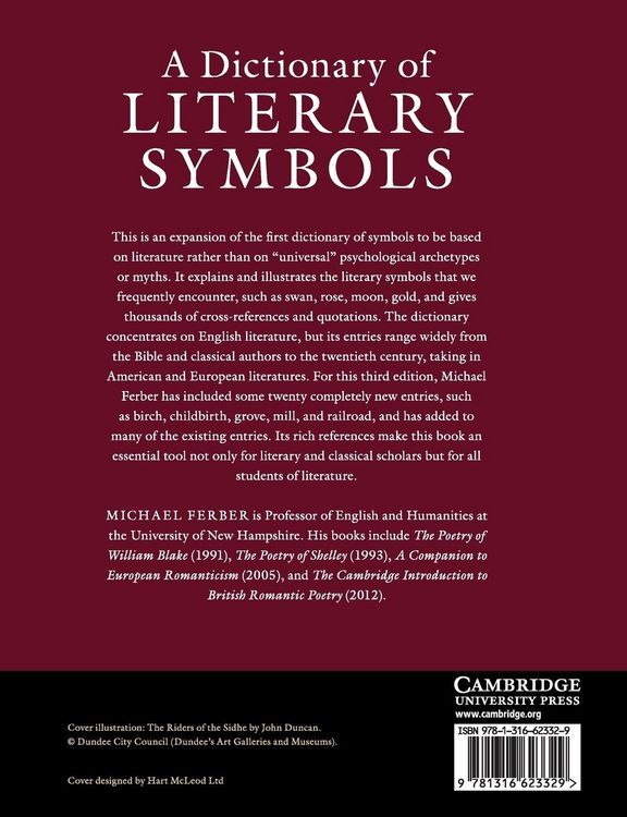 Produktbild: A Dictionary of Literary Symbols