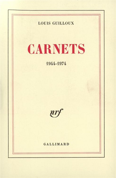 Produktbild: Carnets: 1944-1974