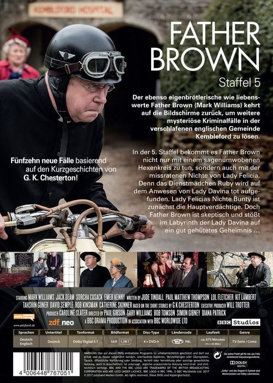 Produktbild: Father Brown - Staffel 5 [4 DVDs]