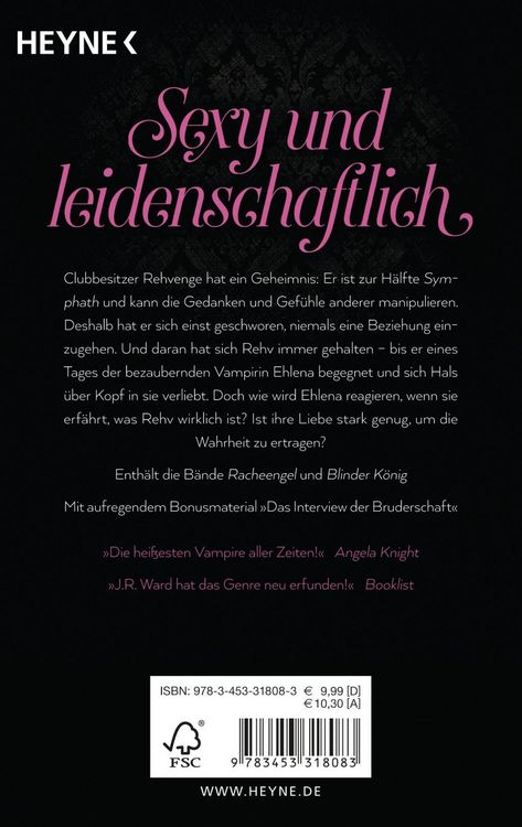 Produktbild: Rehvenge & Ehlena / Black Dagger Sonderausgabe Band 7