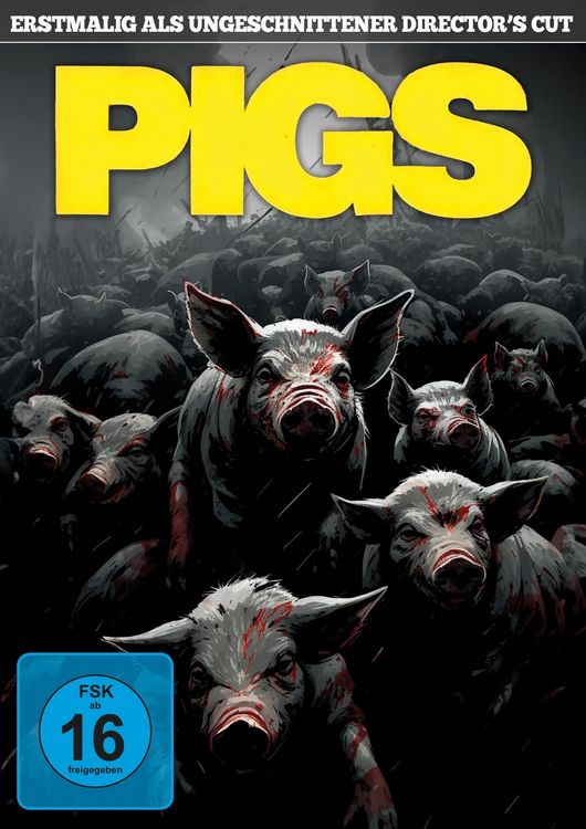 Produktbild: PIGS - Uncut Director's Cut (digital remastered, mit VHS-Artwork als Wendecover)