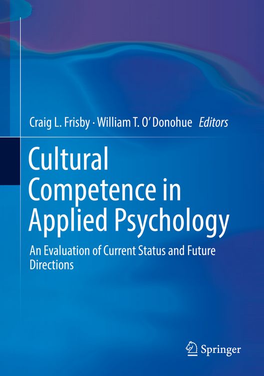 Produktbild: Cultural Competence in Applied Psychology
