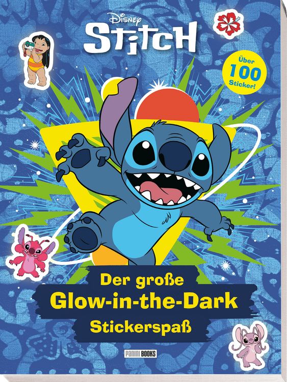 Produktbild: Disney Stitch: Der gro&szlig;e Glow-in-the-Dark Stickerspa&szlig;