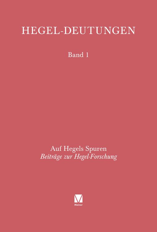 Produktbild: Auf Hegels Spuren