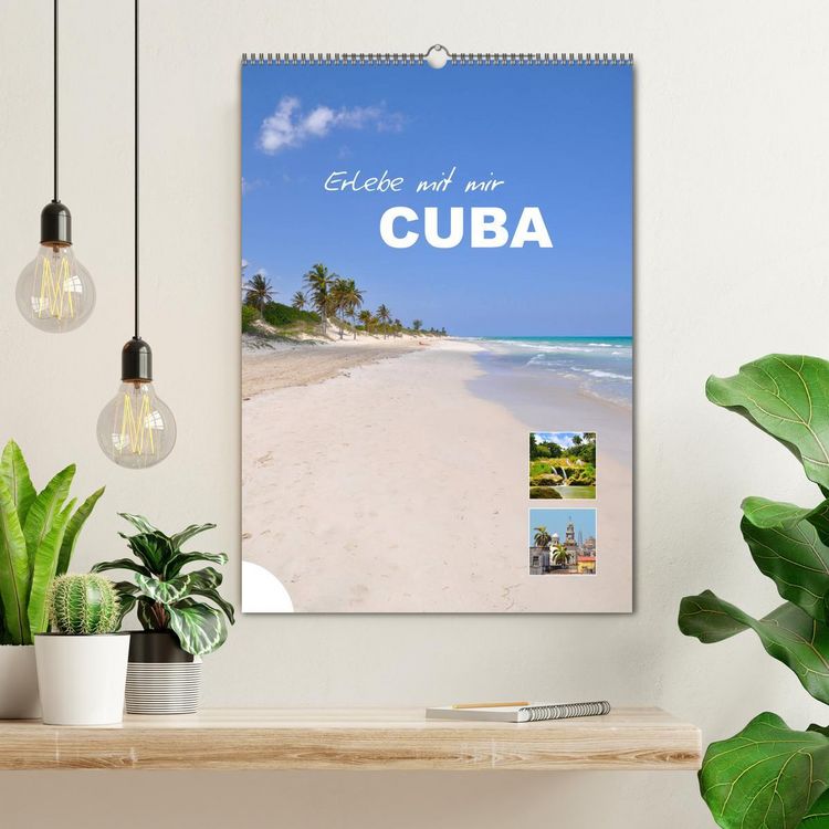 Produktbild: Erlebe mit mir Cuba (Wandkalender 2026 DIN A2 hoch), CALVENDO Monatskalender