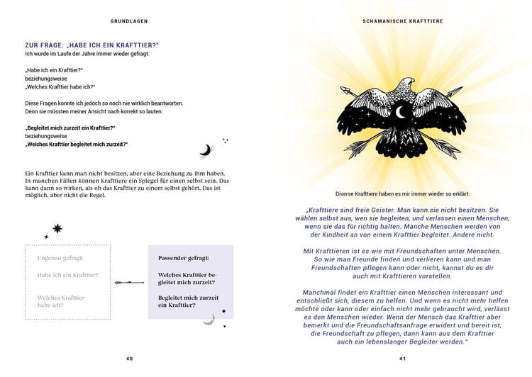 Produktbild: Praxisbuch Schamanische Krafttiere &ndash; Entdecke deine Seelenbegleiter