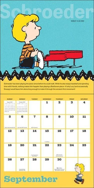 Produktbild: Peanuts 2027 &ndash; Wandkalender