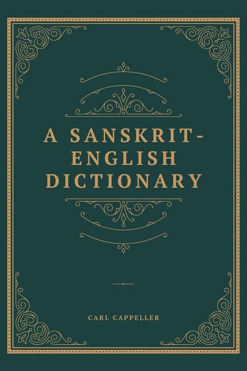 Produktbild: A Sanskrit English Dictionary