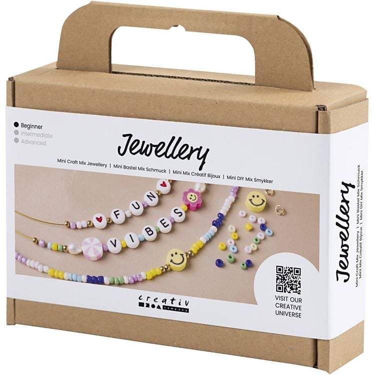 Produktbild: Creativ Company DIY Sets Beads Mini Kreativ Mix Schmuck, Halsketten, Kreativ Box