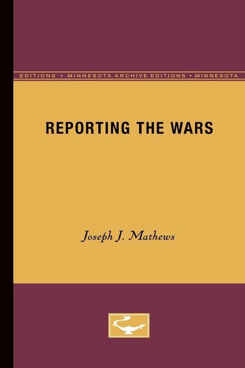 Produktbild: Reporting the Wars