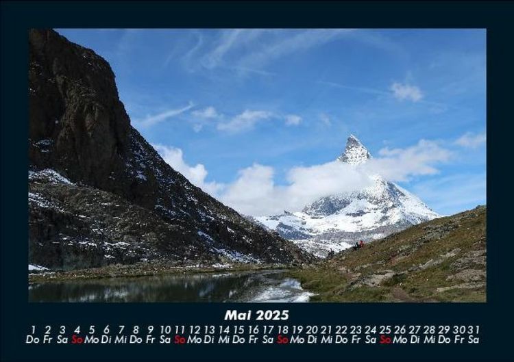 Produktbild: Berge 2025 Fotokalender DIN A5