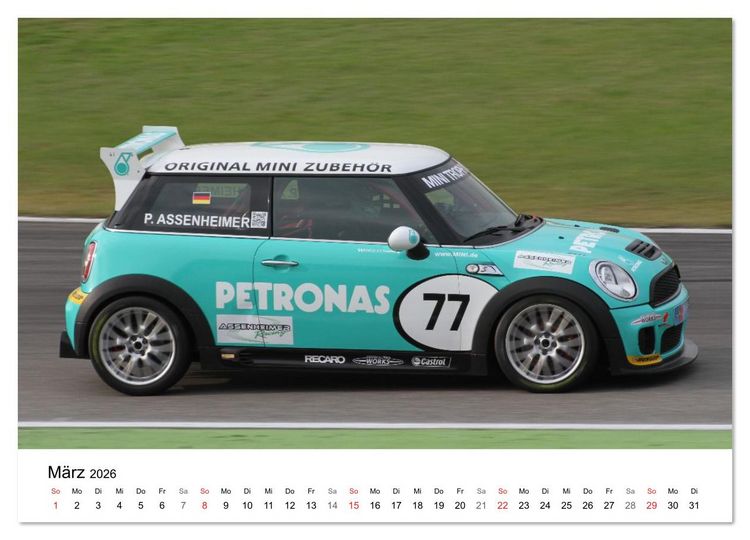 Produktbild: John Cooper Motorsport (hochwertiger Premium Wandkalender 2026 DIN A2 quer), Kunstdruck in Hochglanz