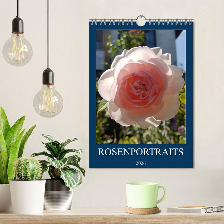Produktbild: Rosenportr&auml;ts (Wandkalender 2026 DIN A4 hoch), CALVENDO Monatskalender