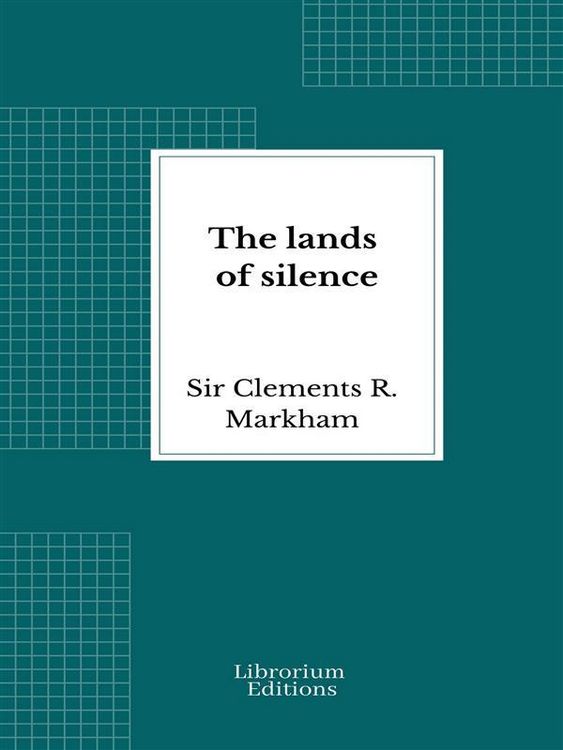 Produktbild: The lands of silence