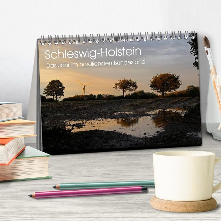 Produktbild: Schleswig-Holstein (Tischkalender 2026 DIN A5 quer), CALVENDO Monatskalender