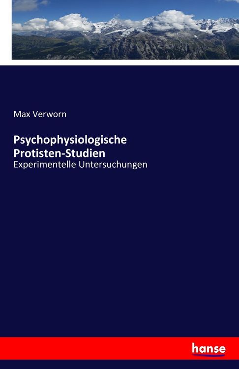 Produktbild: Psychophysiologische Protisten-Studien
