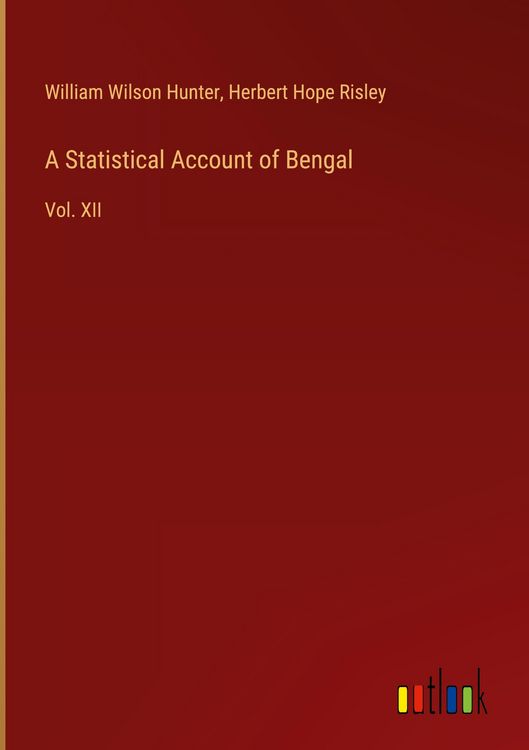 Produktbild: A Statistical Account of Bengal