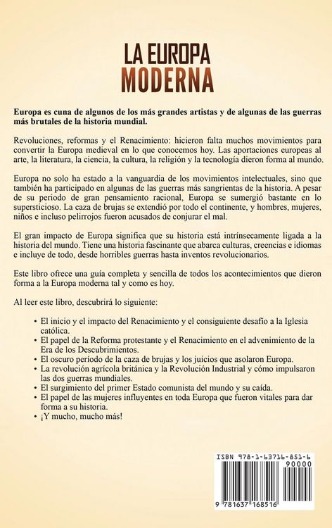Produktbild: La Europa Moderna