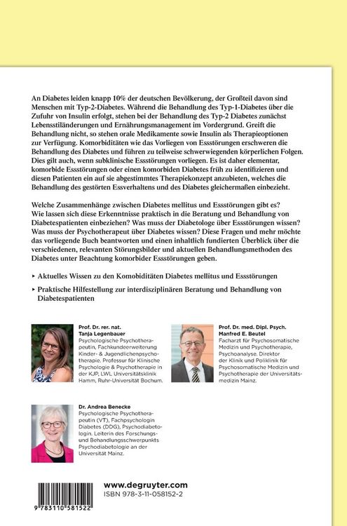 Produktbild: Diabetes Mellitus und Essst&ouml;rungen