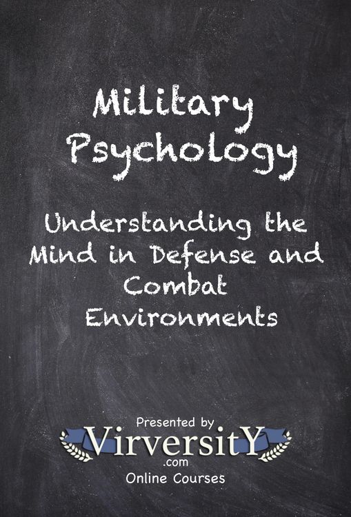 Produktbild: Military Psychology