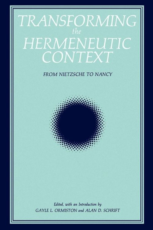 Produktbild: Transforming the Hermeneutic Context