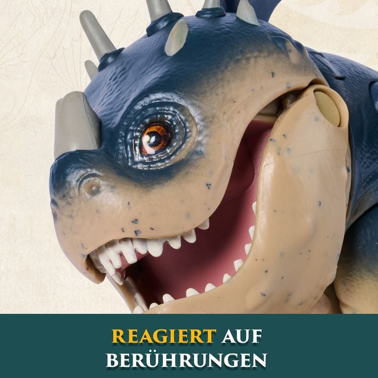 Produktbild: Drachenz&auml;hmen leicht gemacht - Interaktiver Mini-Drache Fleischklops, Figur mit Soundeffekten&nbsp;