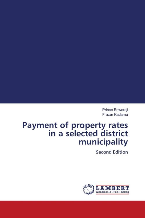 Produktbild: Payment of property rates in a selected district municipality