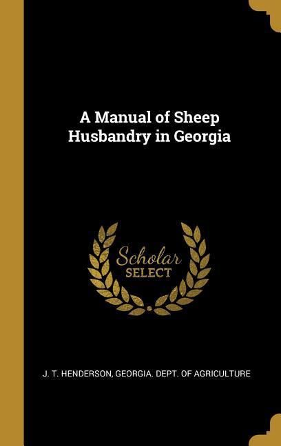 Produktbild: A Manual of Sheep Husbandry in Georgia