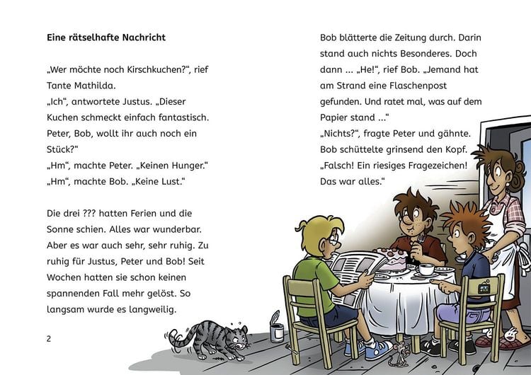 Produktbild: Die drei ??? Kids, B&uuml;cherhelden 2. Klasse, Geheime Flaschenpost