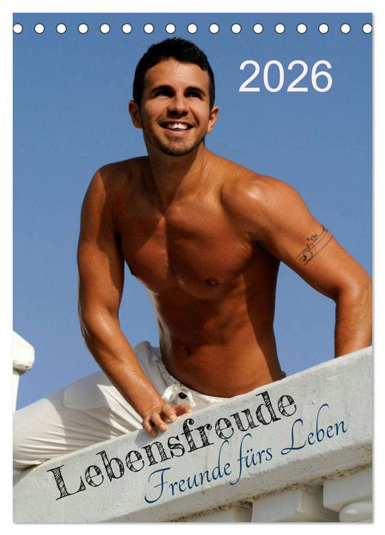 Produktbild: Lebensfreude - Freunde f&uuml;rs Leben (Tischkalender 2026 DIN A5 hoch), CALVENDO Monatskalender
