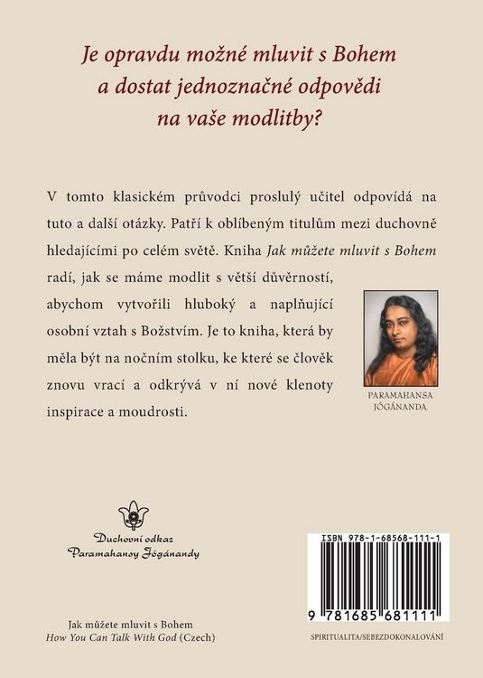 Produktbild: Jak můzete mluvit s Bohem (How You Can Talk With God--Czech)