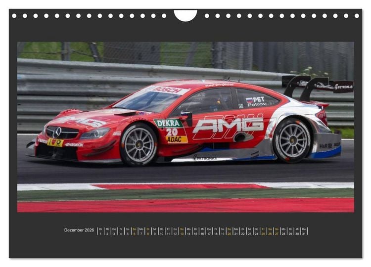 Produktbild: DTM-SPIELBERG (Wandkalender 2026 DIN A4 quer), CALVENDO Monatskalender
