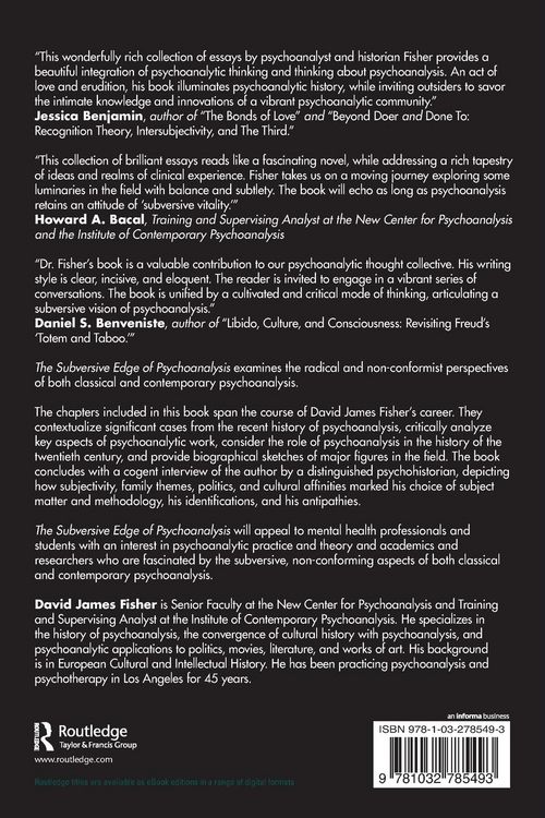 Produktbild: The Subversive Edge of Psychoanalysis