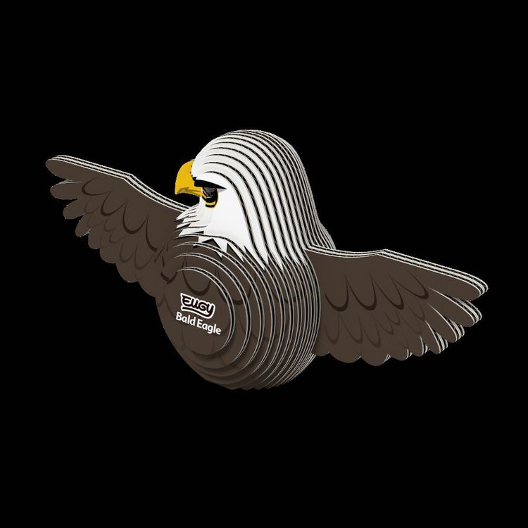 Produktbild: EUGY - 3D Bastelset Weisskopfseeadler