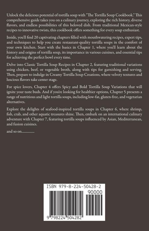 Produktbild: Tortilla Soup Cookbook