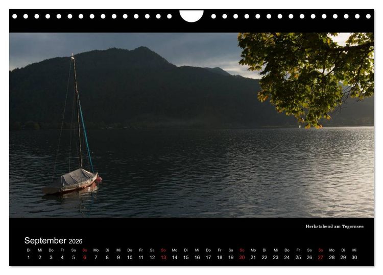 Produktbild: Unterwegs auf dem Maximiliansweg (Wandkalender 2026 DIN A4 quer), CALVENDO Monatskalender