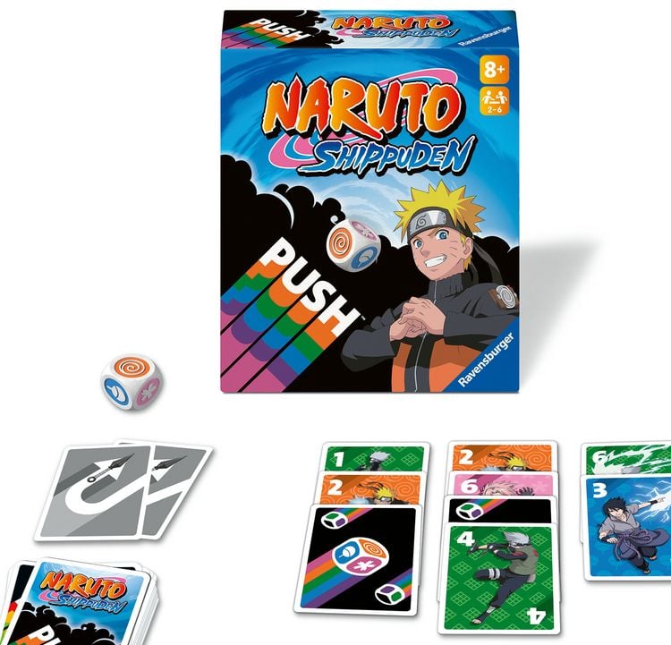 Produktbild: Naruto Shippuden PUSH - Kartenspiel ab 8 Jahre