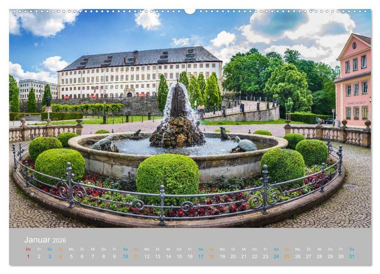 Produktbild: Gotha - zwischen Barock und Renaissance (Wandkalender 2026 DIN A2 quer), CALVENDO Monatskalender