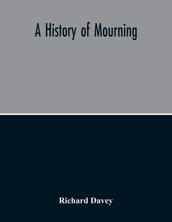 Produktbild: A History Of Mourning