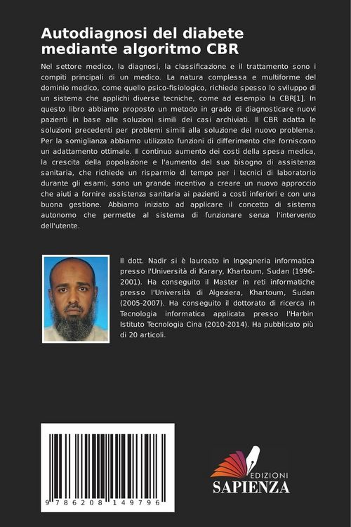 Produktbild: Autodiagnosi del diabete mediante algoritmo CBR