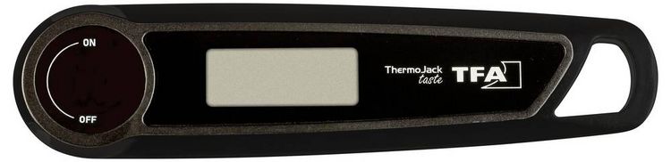 Produktbild: TFA Dostmann THERMO JACK TASTE Grillthermometer Schwarz