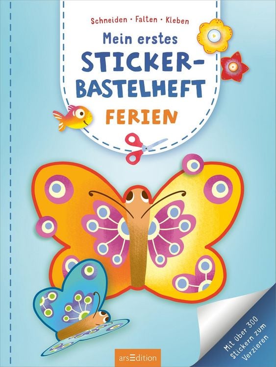 Produktbild: Mein erstes Sticker-Bastelheft &ndash; Ferien