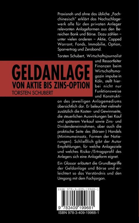 Produktbild: Lexikon Geldanlage