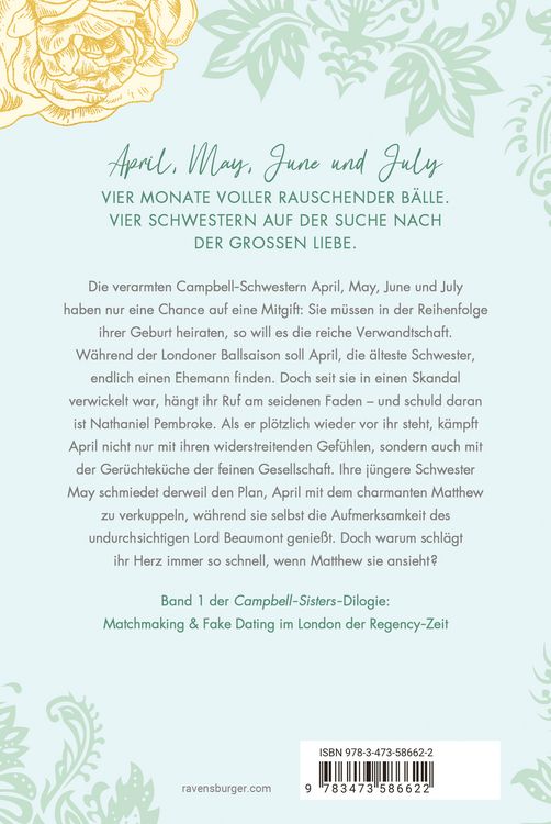 Produktbild: Secrets of the Campbell Sisters, Band 1 - April & May. Der Skandal