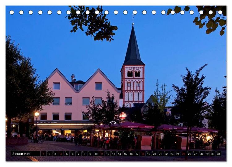 Produktbild: Zauberhaftes SIEGBURG (Tischkalender 2026 DIN A5 quer), CALVENDO Monatskalender