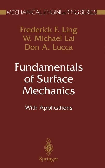 Produktbild: Fundamentals of Surface Mechanics