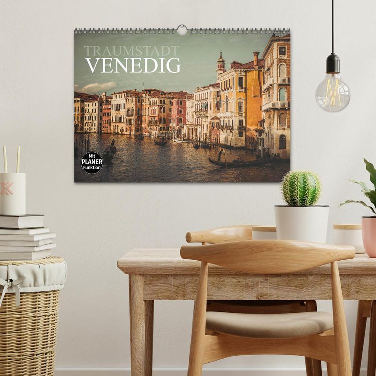 Produktbild: Traumstadt Venedig (Wandkalender 2026 DIN A3 quer), CALVENDO Monatskalender