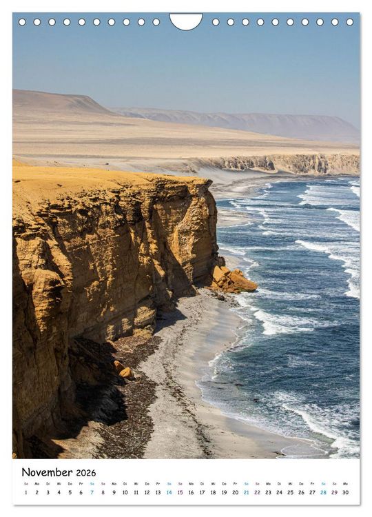 Produktbild: Peru in S&uuml;damerika (Wandkalender 2026 DIN A4 hoch), CALVENDO Monatskalender